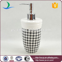 YSb40017-01-ld Hot sale decal yongsheng ceramic bath accessory lotion dispenser